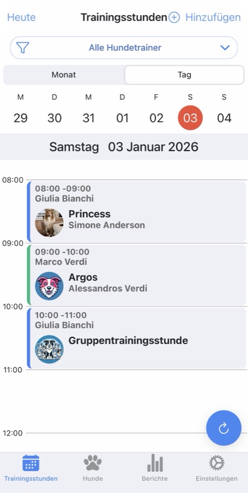 DogTrainerPro App Vorschau